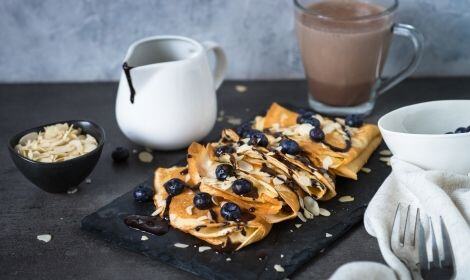 Easter Chocolate Crepes